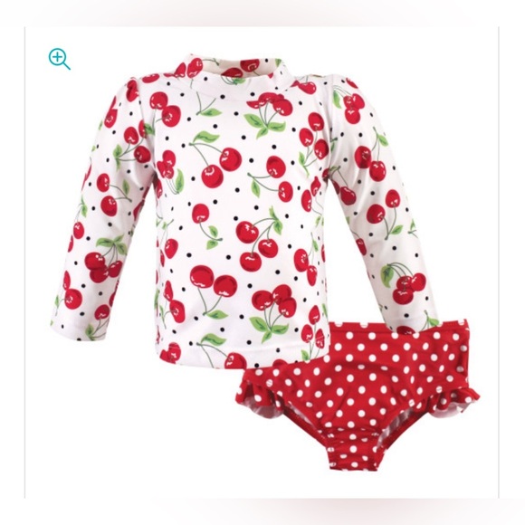 Hudson Baby Swim Rashguard Set - Picture 4 of 6